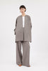 Light Weight Wool Mantel, Taupe from ODEEH 