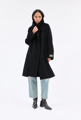 DOUBLE FACE Mantel, Jet Black from ODEEH 