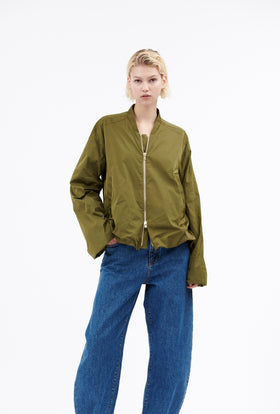 Soft Duchesse Jacke, Goldolive from ODEEH 