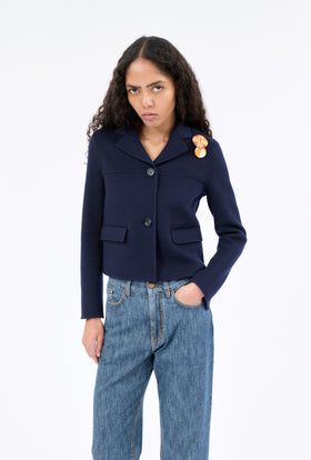 Double Face Jacke, Navy from ODEEH 