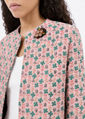 NAIVE FLORETS Jacke, Blush from ODEEH 