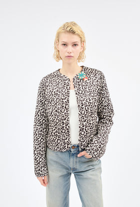 Metallic Leo Jacke, Cafe Noir from ODEEH 