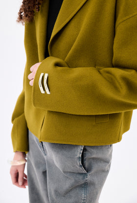 DOUBLE FACE Jacke, Malt from ODEEH 