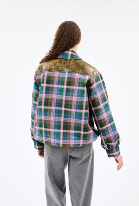 Technical Madras Jacke, Pink from ODEEH 