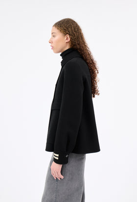 DOUBLE FACE Jacke, Jet Black from ODEEH 