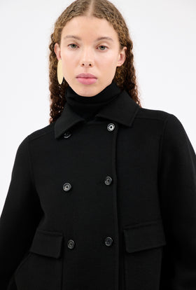 DOUBLE FACE Jacke, Jet Black from ODEEH 