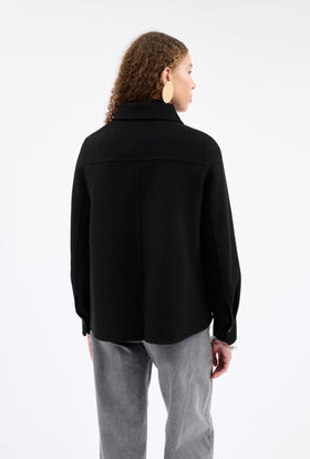 DOUBLE FACE Jacke, Jet Black from ODEEH 