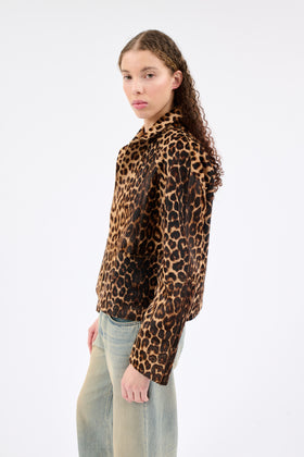 Panther Goat Skin Jacke, Feline from ODEEH 