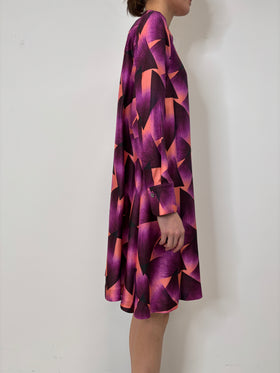 Double Face Coat, Marble Red from ODEEH 