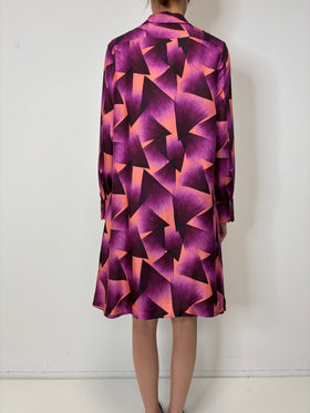 Double Face Coat, Marble Red from ODEEH 