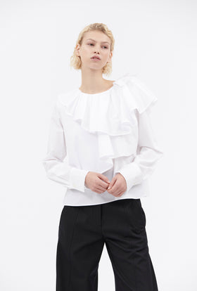 Double Face Coat, Marble Red from ODEEH 