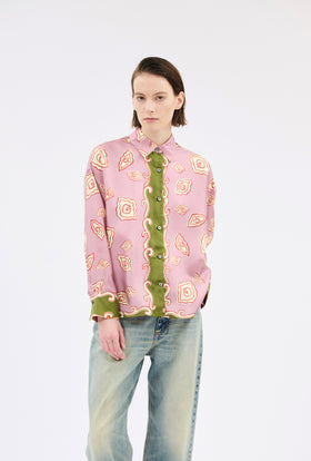 Oysters Bluse, Light Mauve from ODEEH 