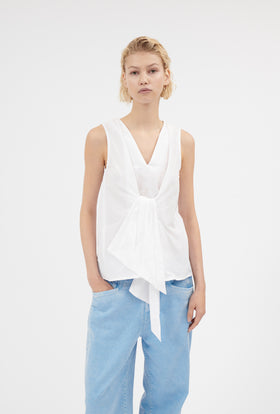 Techno Cotton Top, White from ODEEH 