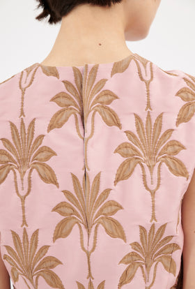 Matelassè Palms Top, Rosequartz from ODEEH 