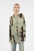 Aquarell Chillies Shirt, Sage from ODEEH 