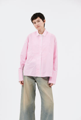 Garment Printed Poplin Bluse, Candy from ODEEH 