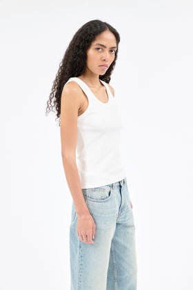 Organic Single Jersey Top, Milk from ODEEH 