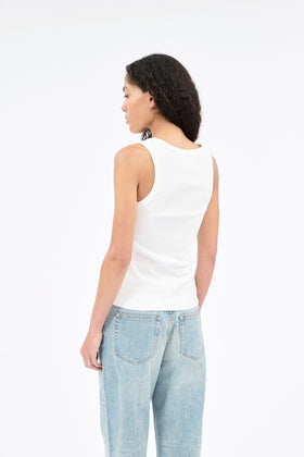 Organic Single Jersey Top, Milk from ODEEH 