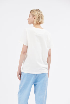 Organic Single Jersey T-Shirt, Rosé from ODEEH 