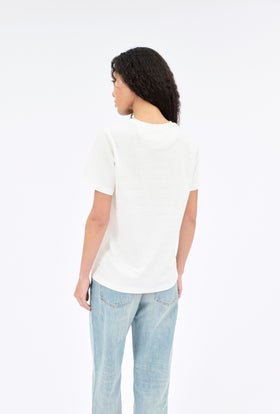Organic Single Jersey T-Shirt, Jet Black from ODEEH 