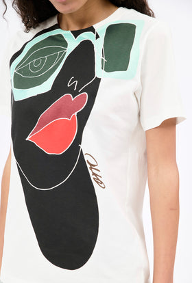 Organic Single Jersey T-Shirt, Jet Black from ODEEH 