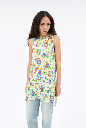 Florets Shirt, Pale Yellow from ODEEH 