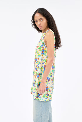 Florets Shirt, Pale Yellow from ODEEH 