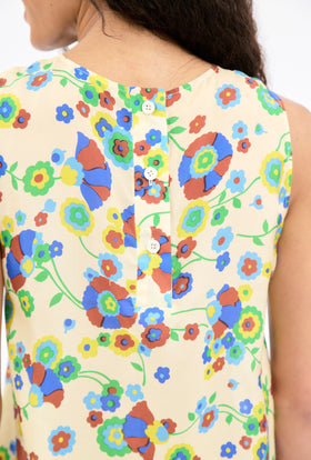 Florets Shirt, Pale Yellow from ODEEH 