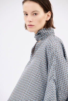 Mini Chestnuts Shirt, Foggy Blue from ODEEH 