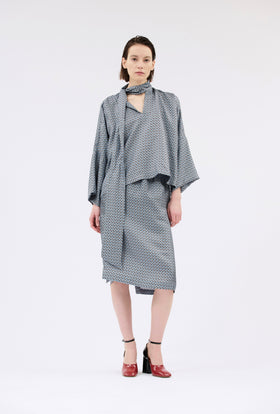 Mini Chestnuts Shirt, Foggy Blue from ODEEH 