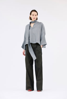Mini Chestnuts Shirt, Foggy Blue from ODEEH 