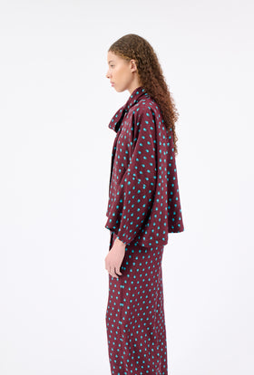 PENGUINS Bluse, Deep Purple from ODEEH 