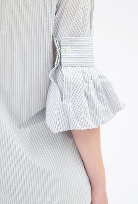 Mens Stripe Shirt, Ice Blue from ODEEH 