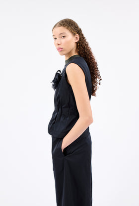 RADZIMIR Top, Navy from ODEEH 