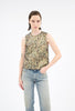 PAISLEY WAVES Top, Greengold from ODEEH 