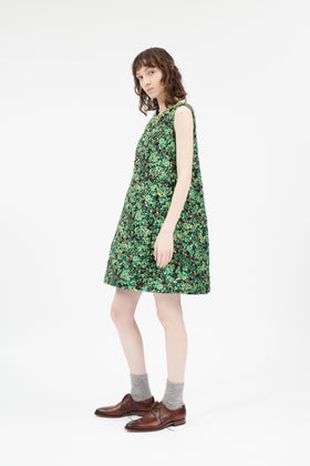 Fevillage Kleid, Peacock Green from ODEEH 