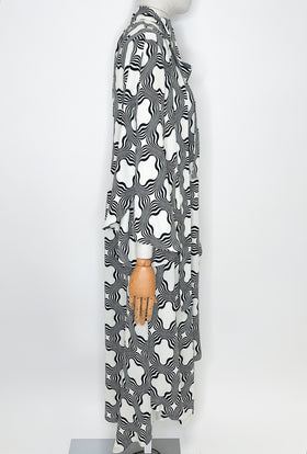 Double Face Coat, Marble Red from ODEEH 