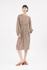 Habotai Leo Dress, Café Noir from ODEEH 