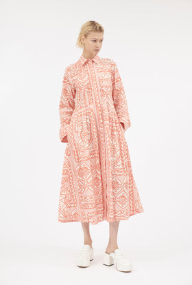 Mandala Dress, Burlesque Red from ODEEH 