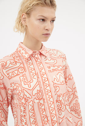 Mandala Dress, Burlesque Red from ODEEH 