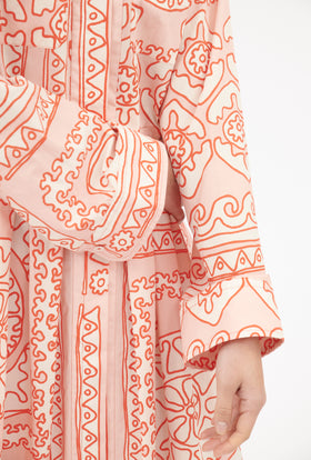 Mandala Dress, Burlesque Red from ODEEH 