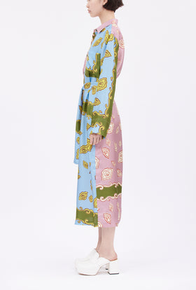Oysters Kleid, Multicolor from ODEEH 