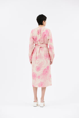 Scribbles Dress, Pink from ODEEH 