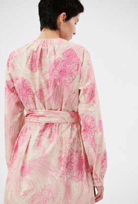 Scribbles Dress, Pink from ODEEH 