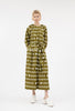 Graphical Dots Dress, Goldolive from ODEEH 
