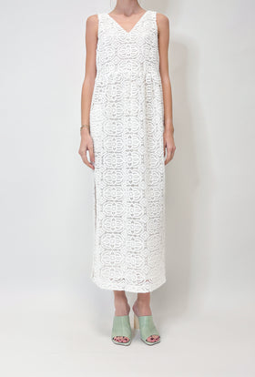 BOBBIN LACE Kleid, Milk from ODEEH 
