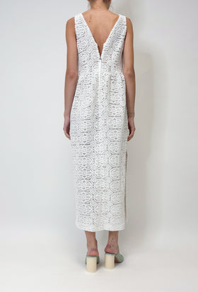 BOBBIN LACE Kleid, Milk from ODEEH 