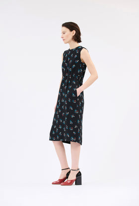 FLORETS Kleid, Marine from ODEEH 