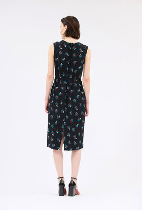 FLORETS Kleid, Marine from ODEEH 
