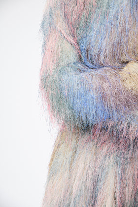 FRINGY RAINBOW Kleid, Seablue from ODEEH 